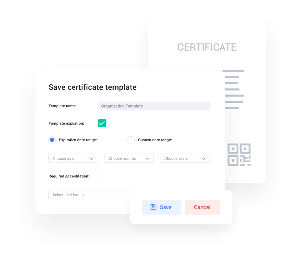 myCert - Set automatic expiration dates